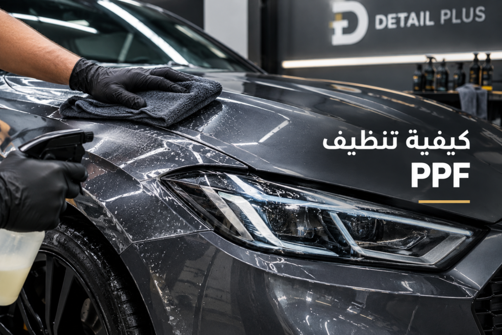كيفية تنظيف PPF